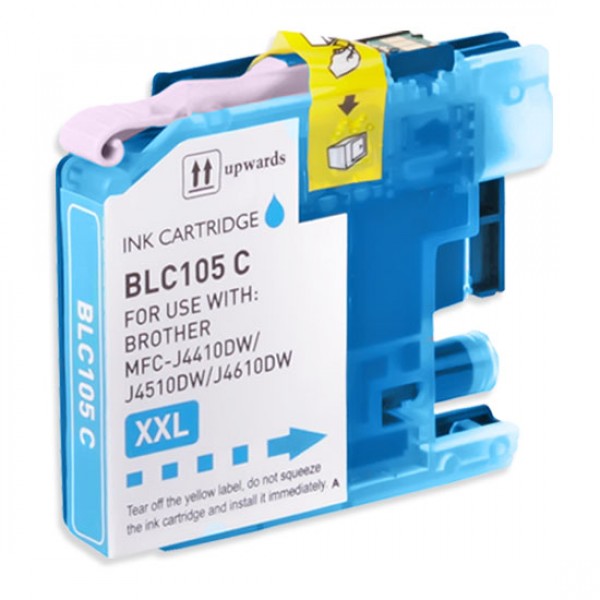 LC105C Super High Yield Cyan Ink Cartridge; Yield: 1,200 pages