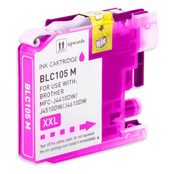 LC105M Super High Yield Magenta Ink Cartridge; Yield: 1,200 pages