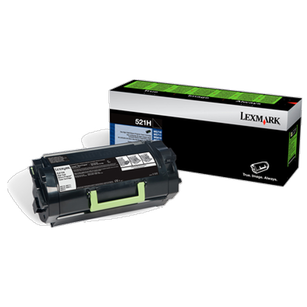 Lexmark 52D0X0G Black Toner Cartridge for US Government Lexmark (520XG) Extra High Yield Return Program Toner Cartridge for US Government (45,000 Yield) (TAA Compliant Version of 52D0XA0)