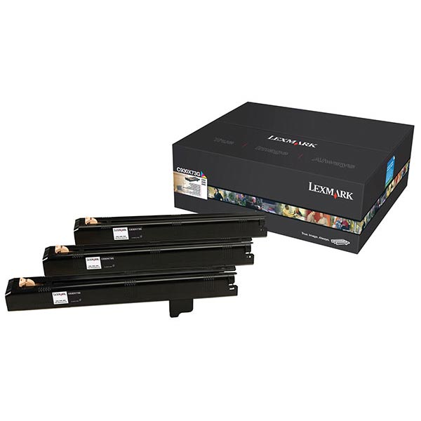 Lexmark C930X83G Photoconductor Multipack for US Government Lexmark Photoconductor Multipack for US Government (For Use in Cyan, Magenta, Yellow or Black) (3 x 53,000 Yield) (TAA Compliant Version of C930X73G)