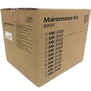 Kyocera MK3132 Maintenance Kit MK-3132 (1702MT7USV) Kit Includes: Black Drum Unit, Black Developer Unit, Fuser Assembly, Separation Roller, Feed Roller, and Transfer Roller Assembly