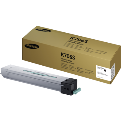 Samsung MLT-K706S Black Toner Cartridge MLTK706S (SS818A) Black Toner Cartridge; Yield: 45,000 pages
