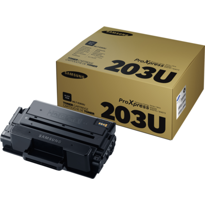 MLTD203U Ultra High Yield Black Toner Cartridge; Yield: 15,000 pages