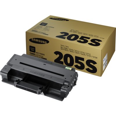 Samsung MLT-D205S Black Toner Cartridge MLTD205S Toner Cartridge; Yield: 2,000 pages