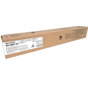 MX-60NT-CA Cyan Toner Cartridge; Yield: 24,000 pages