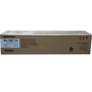 MX-75NTYA Yellow Toner Cartridge; Yield: 60,000 pages