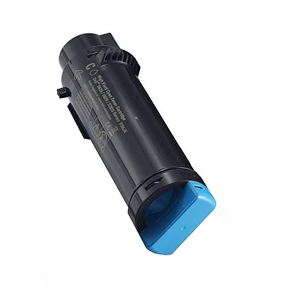 Compatible Dell P3HJK Cyan Toner Cartridge 593-BBOX (4R6JN) High Yield Cyan Toner Cartridge; Yield: 2,500 pages
