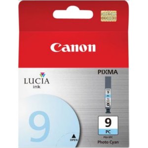 PGI-9PC Pigment Photo Cyan Ink Cartridge