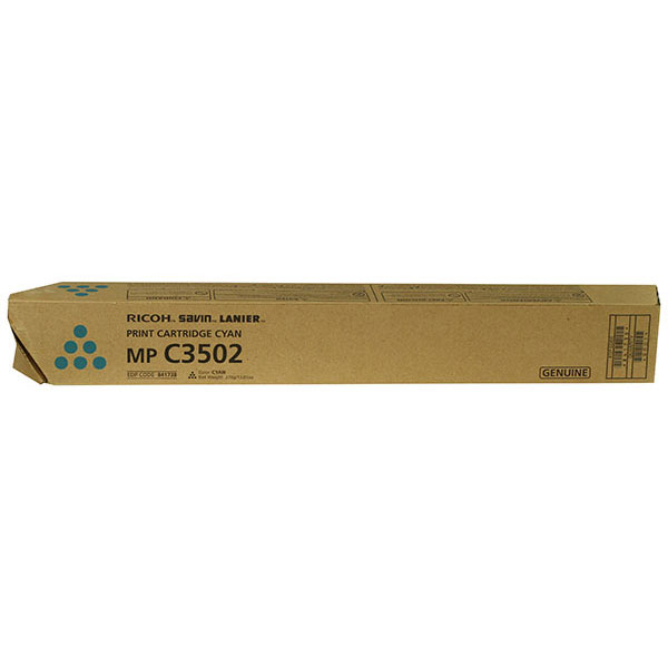 Ricoh Cyan Toner Cartridge (18,000 Yield)