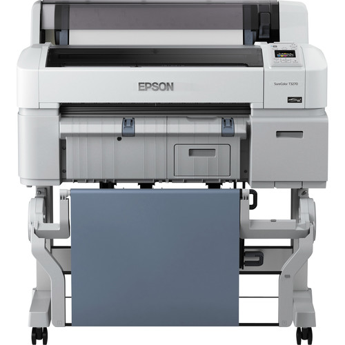 Epson SureColor T3270 - 24" large-format printer - color - ink-jet - Roll (24 in) - 2880 x 1440 dpi - up to 659.8 sq.ft/hour (mono) / up to 659.8 sq.ft/hour (color) - USB 2.0, Gigabit LAN