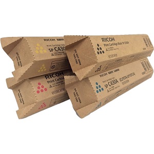 Ricoh SPC430A Toner Cartridge Set Includes Ricoh 821105, 821106, 821107, 821108