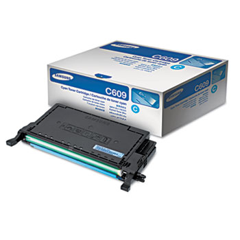 Samsung (CLT-C609S/SEE) Cyan Toner Cartridge (7,000 Yield)