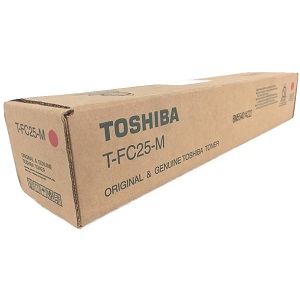 Toshiba TFC25M Magenta Toner Cartridge TFC25M Magenta Toner; Yield: 26,800 pages