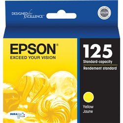 Epson 125 Yellow Ink Cartridge