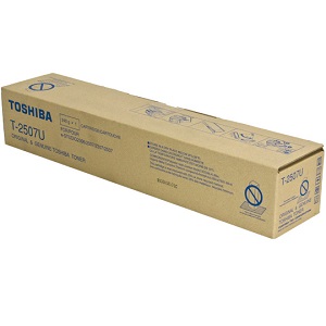 Toshiba T2507U Black Toner Cartridge T-2507U Black Toner Cartridge; Yield: 10,000 pages