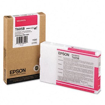 Epson T605B00 110 ml Magenta UltraChrome K3 Ink Cartridge