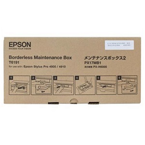 Epson T619100 Borderfree Maintenance Tank Epson Replacement BorderFree Maintenance Tank for Stylus Pro 4900