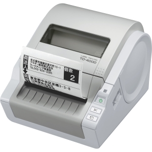 Brother TD-4000 label printer　富士ゼロックス Brother TD-4000 | BlueDogInk.com