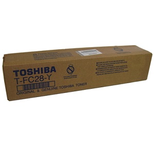 Toshiba TFC28Y Yellow Toner Cartridge TFC28Y Yellow Toner; Yield: 24,000 pages