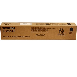 Toshiba TFC30UK Black Toner Cartridge TFC30UK Black Toner; Yield: 32,000 pages