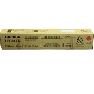 Toshiba TFC30UM Magenta Toner Cartridge TFC30UM Magenta Toner; Yield: 28,000 pages