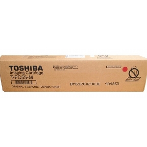 Toshiba TFC55M Magenta Toner Cartridge TFC55M Magenta Toner; Yield: 26,500 pages