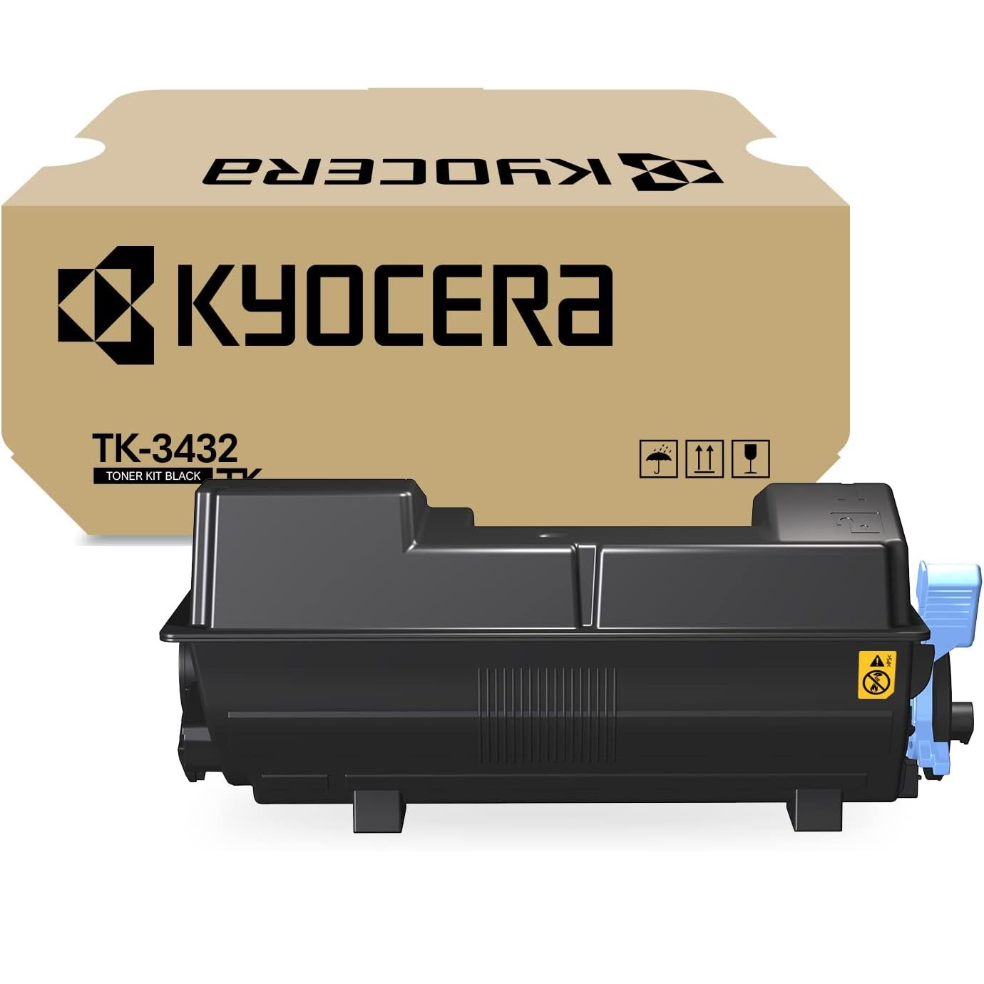 ニコニコ Kyocera Toner Kit - Black x 2 Kyocera TK-3432 Black Toner Cartridge | BlueDogInk.com