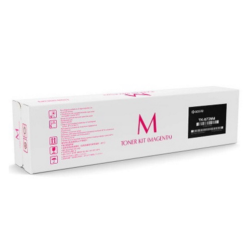 Kyocera TK-8737M Magenta Toner Cartridge TK-8737M (1T02NHBUS0) Magenta Toner Cartridge; Yield: 30,000 pages