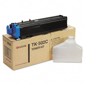 TK502C Cyan Toner; Yield: 8,000 pages