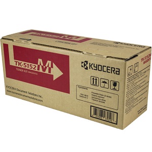 Kyocera TK5152M Magenta Toner Cartridge TK-5152M Magenta Toner Cartridge; Yield: 10,000 pages