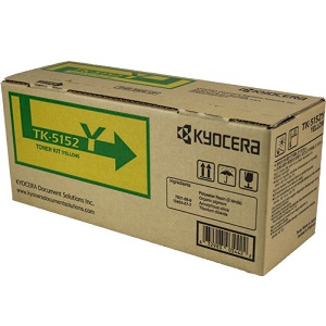 Kyocera TK5152Y Yellow Toner Cartridge TK-5152Y Yellow Toner Cartridge; Yield: 10,000 pages