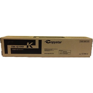 Copystar TK5199K Black Toner Cartridge TK-5199K (1T02R40CS0) Black Toner Cartridge; Yield: 15,000 pages