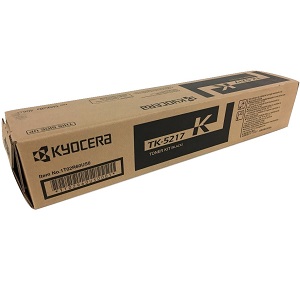 Kyocera TK5217K Black Toner Cartridge TK-5217K (1T02R60US0) Black Toner Cartridge; Yield: 20,000 pages