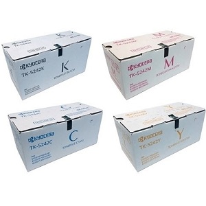 Includes 1 Each of TK5242K, TK5242C, TK5242M, TK5242Y