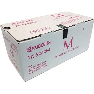 TK-5242M (1T02R7BUS0) Magenta Toner Cartridge; Yield: 3,000 pages