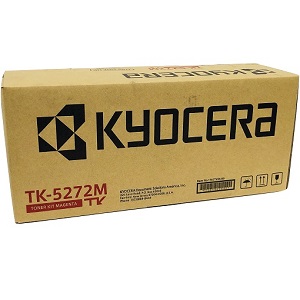 Kyocera TK5272M Magenta Toner Cartridge TK-5272M, 1T02TVBUS0 Magenta Toner Cartridge; Yield: 6,000 pages
