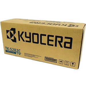 Kyocera TK5282C Cyan Toner Cartridge TK-5282C, 1T02TWCUS0 Cyan Toner Cartridge; Yield: 11,000 pages