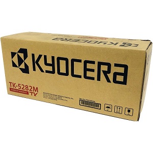 Kyocera TK5282M Magenta Toner Cartridge TK-5282M, 1T02TWBUS0 Magenta Toner Cartridge; Yield: 11,000 pages