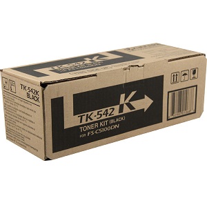 Kyocera TK542K Black Toner Cartridge TK542K Black Toner; Yield: 5,000 pages