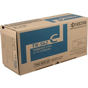 TK-562C Cyan Toner Cartridge; Yield: 10,000 pages