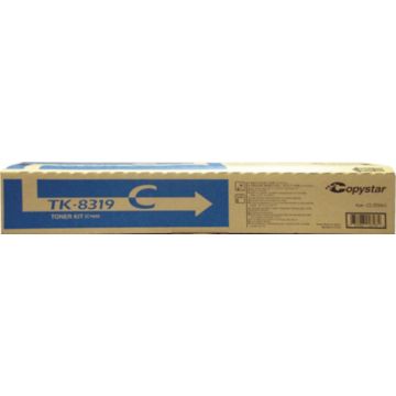 Copystar TK8319C Cyan Toner Cartridge TK-8319C (1T02MVCCS0) Cyan Toner Cartridge; Yield: 6,000 pages
