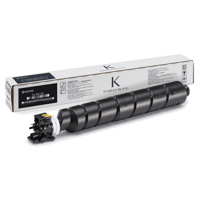 Copystar TK8519K Black Toner Cartridge TK-8519K, 1T02ND0CS0 Black Toner Cartridge; Yield: 30,000 pages