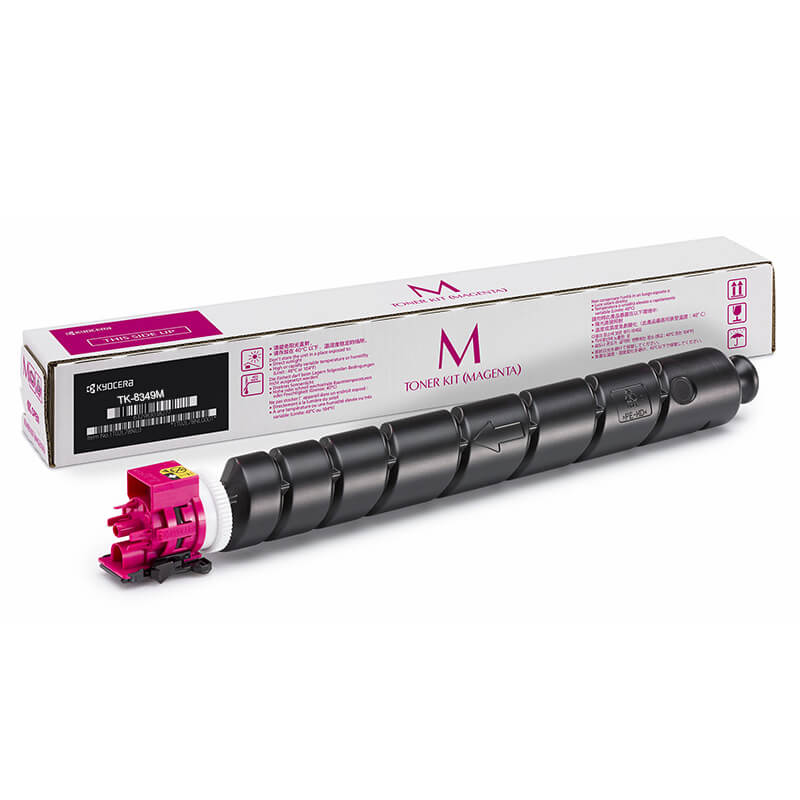 Kyocera TK8527M Magenta Toner Cartridge TK-8527M Magenta Toner Cartridge; Yield: 15,000 pages