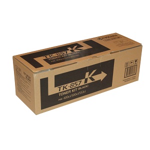 TK857K Black Toner; Yield: 25,000 pages