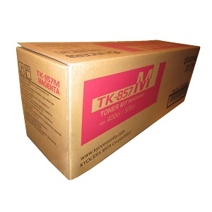 TK857M Magenta Toner; Yield: 18,000 pages