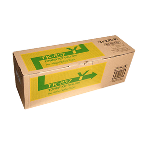 TK857Y Yellow Toner; Yield: 18,000 pages