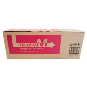Copystar TK859M Magenta Toner Cartridge TK859M Magenta Toner; Yield: 18,000 pages