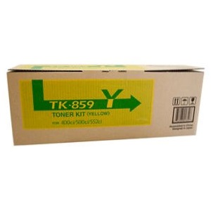 Copystar TK859Y Yellow Toner Cartridge TK859Y Yellow Toner; Yield: 18,000 pages