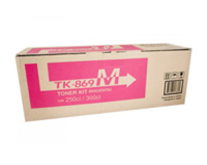 Copystar TK869M Magenta Toner Cartridge TK869M Magenta Toner; Yield: 12,000 pages