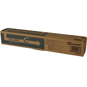 Copystar TK899C Cyan Toner Cartridge TK-899C Cyan Toner; Yield: 6,000 pages